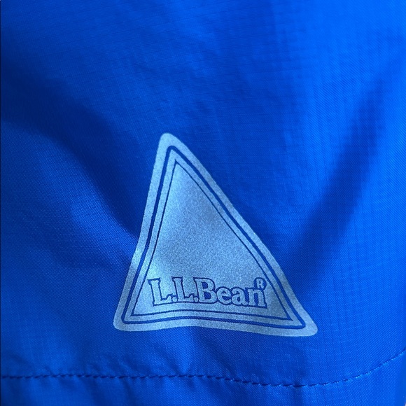 L.L. Bean Kid’s Two-Tone Blue Raincoat - Picture 6 of 6